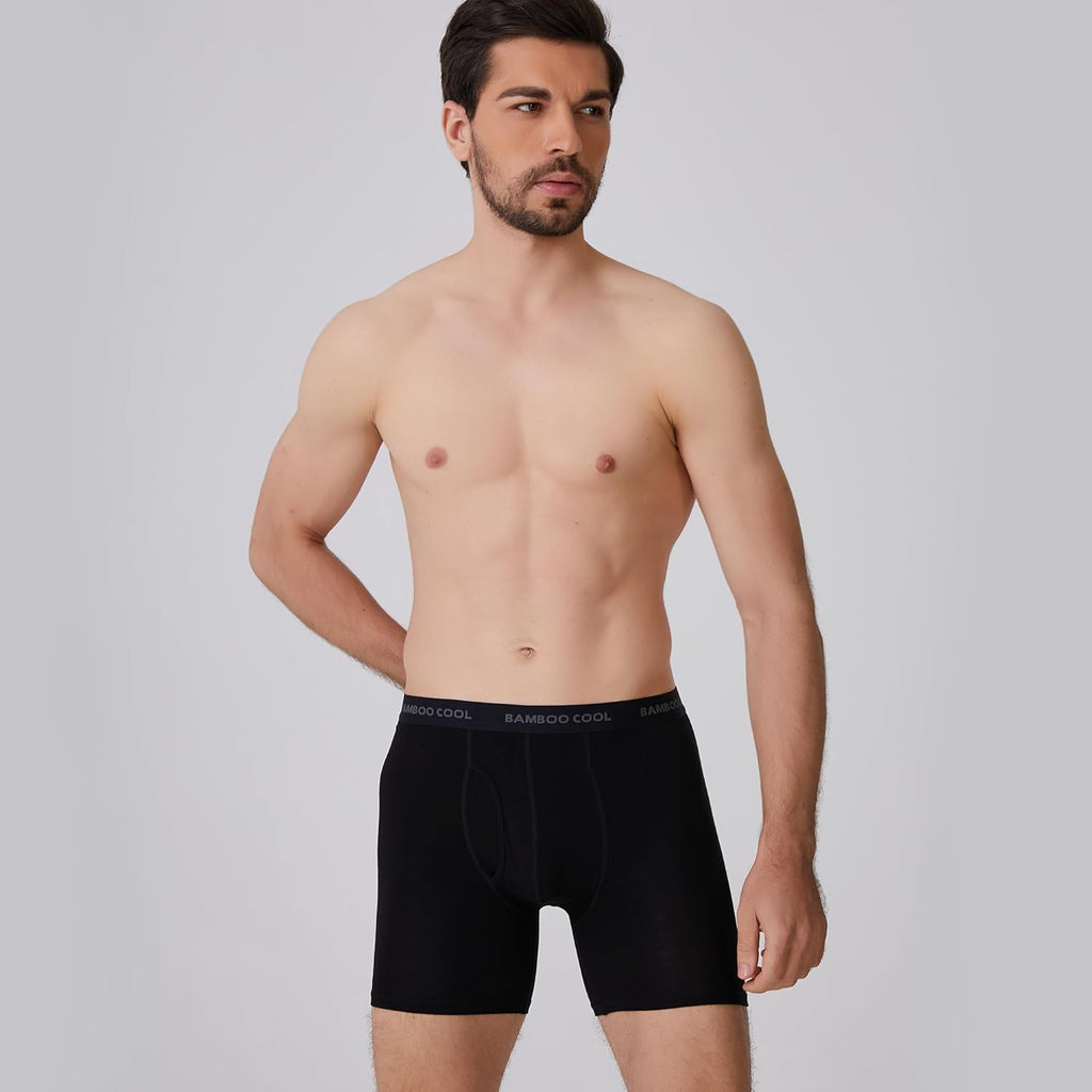 Bamboo Viscose Boxer Briefs (4 Pack) J439