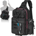 Lightweight Sling Fishing Tackle Bag with Rod & Gear Holder O68080