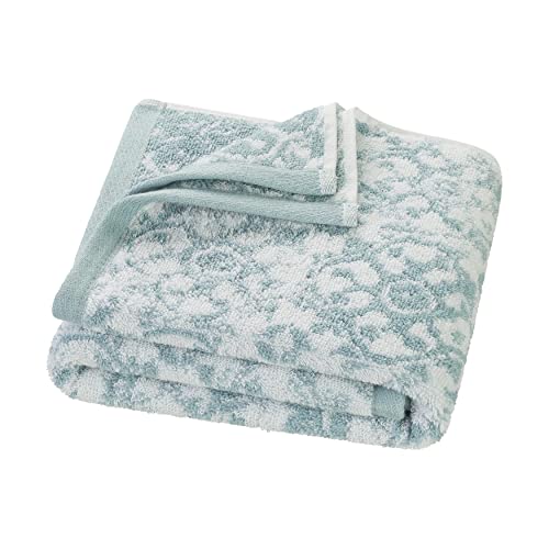 Bath Towel 4 Piece Set 100% Cotton Frosty Green U426099
