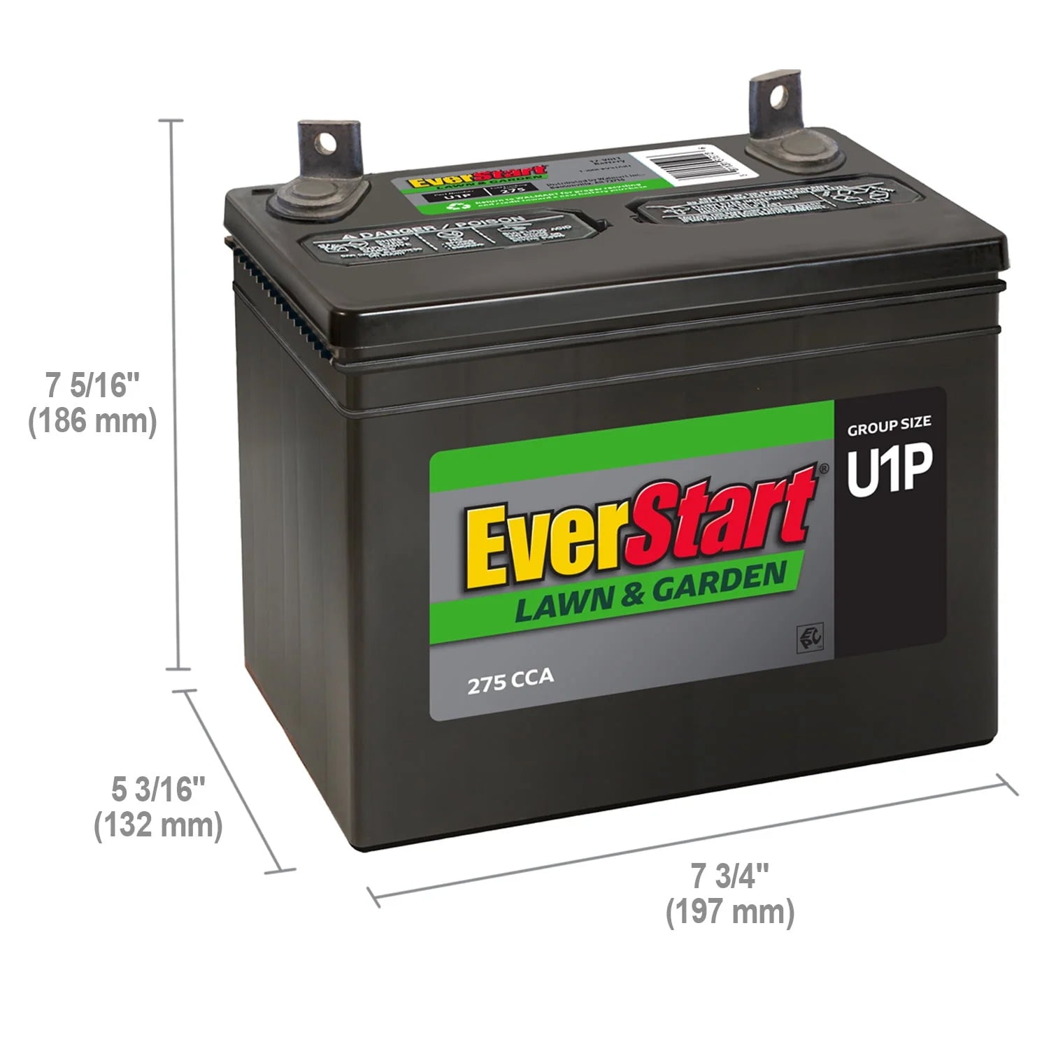 Group Size U1P 12 Volt 275 CCA Lead Acid Battery C5988