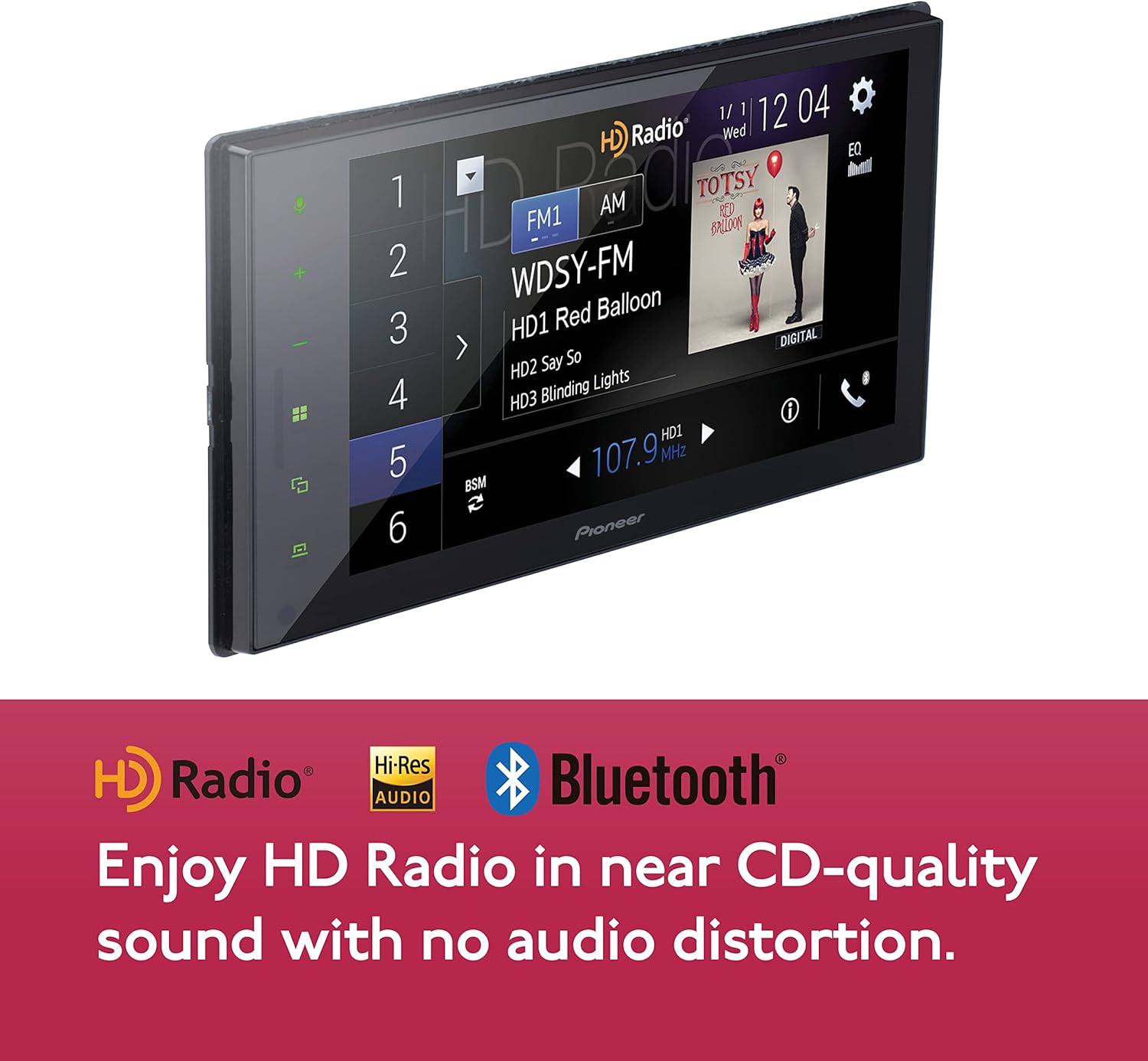 8-inch Digital Media Receiver Wireless Carplay Android Auto Bluetooth HD Radio G700491