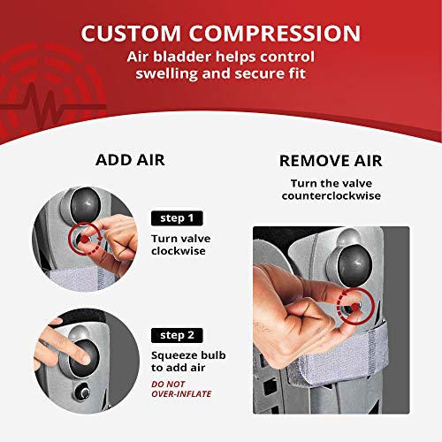 Orthopedic Walking Boot with Air Pump J118497