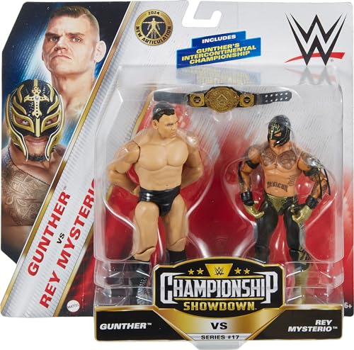 WWE Championship Showdown 2-Pack Action Figures & Accessory, Series #17, 6-inch F11770