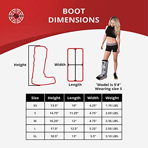 Orthopedic Walking Boot with Air Pump J118497