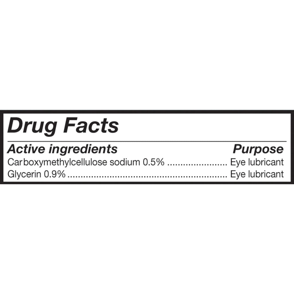 60 Count 0.4 ml Lubricant Eye Drops E7837