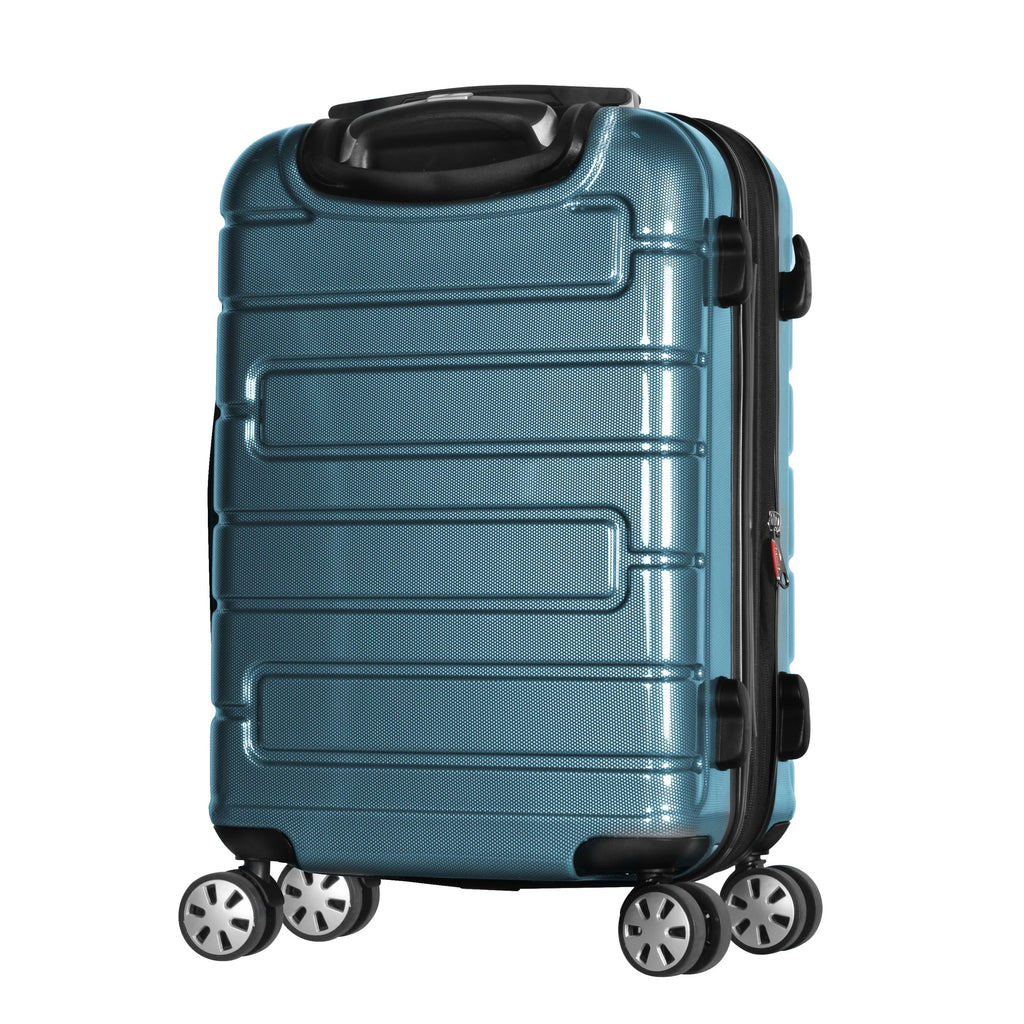 Teal Expandable Hardside Spinner Luggage Set M424