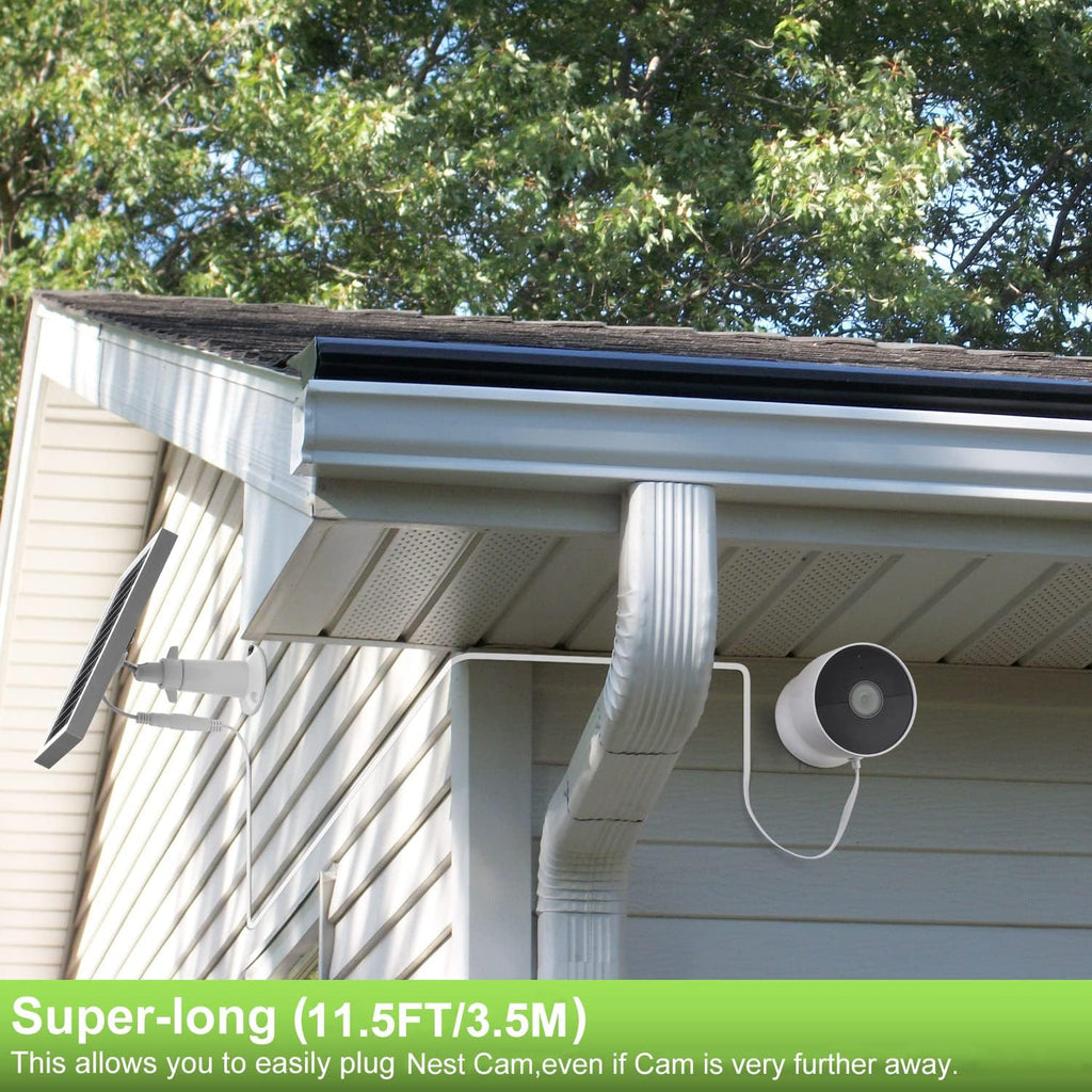 Silver Solar Panel for Nest Camera L711