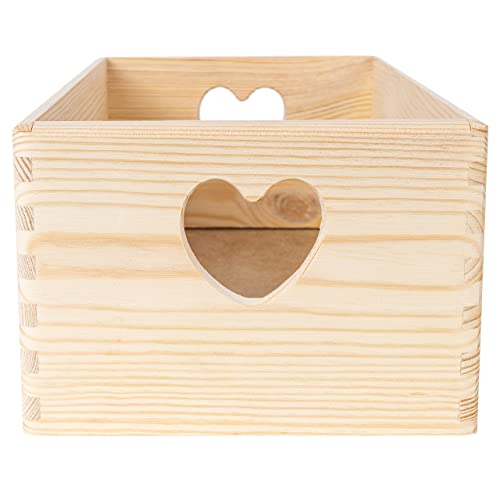 Large Black Wooden Nesting Crate with Handles Q52589