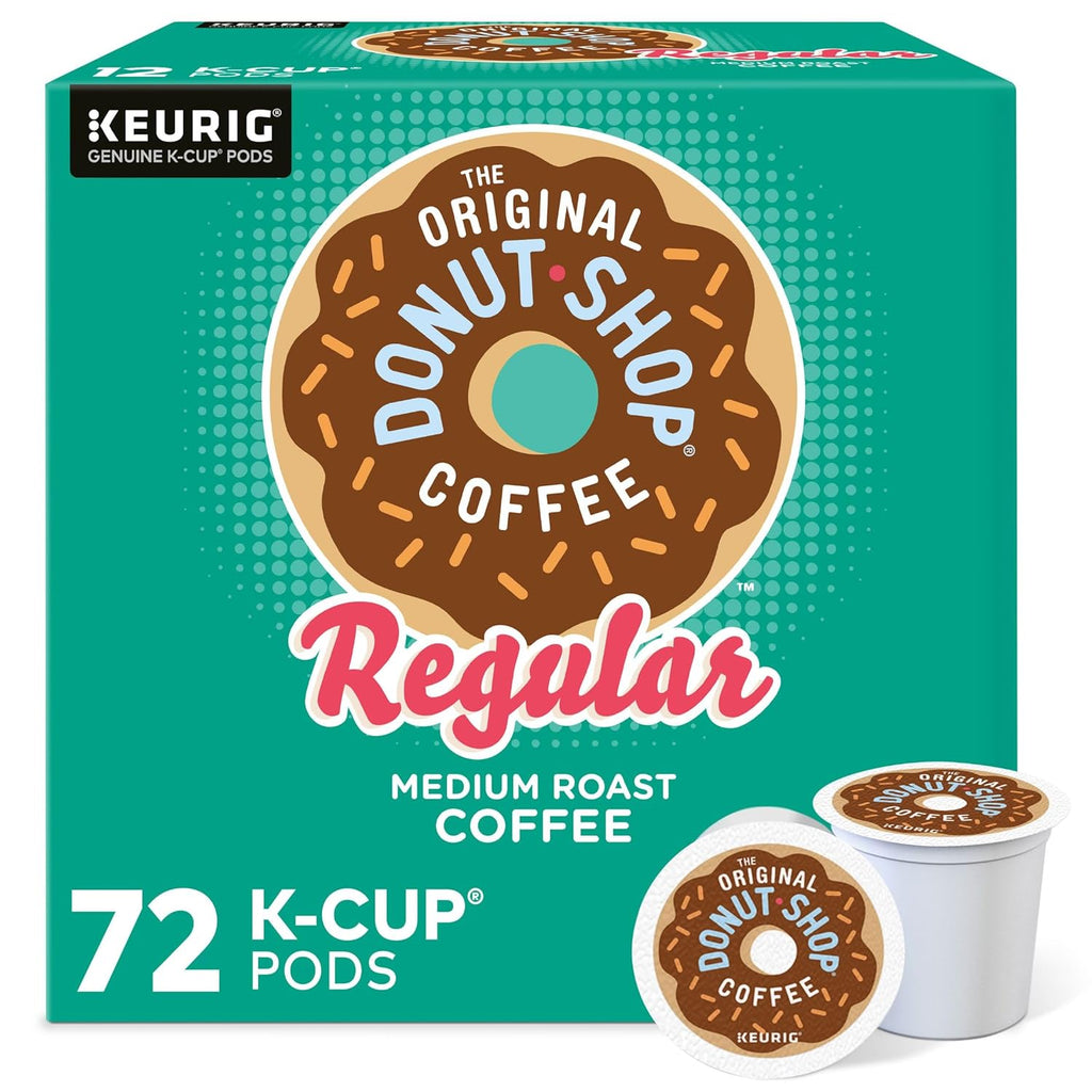 Medium Roast Coffee, 12 Count (Pack of 6), Total 72 Count N33448