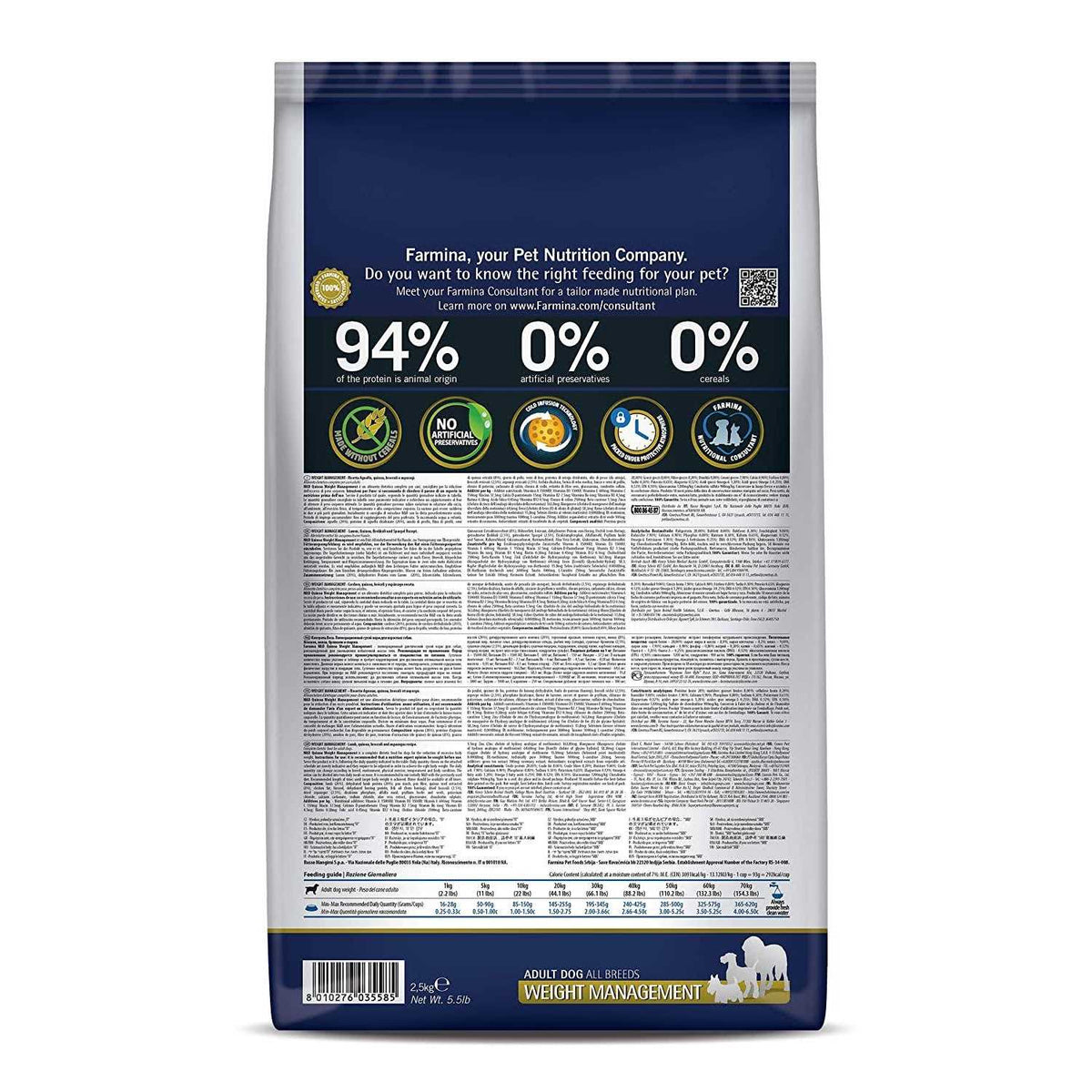 Farmina N&D Quinoa Dog Food V531222