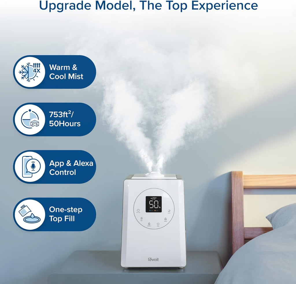 Smart Warm and Cool Mist Humidifier T460