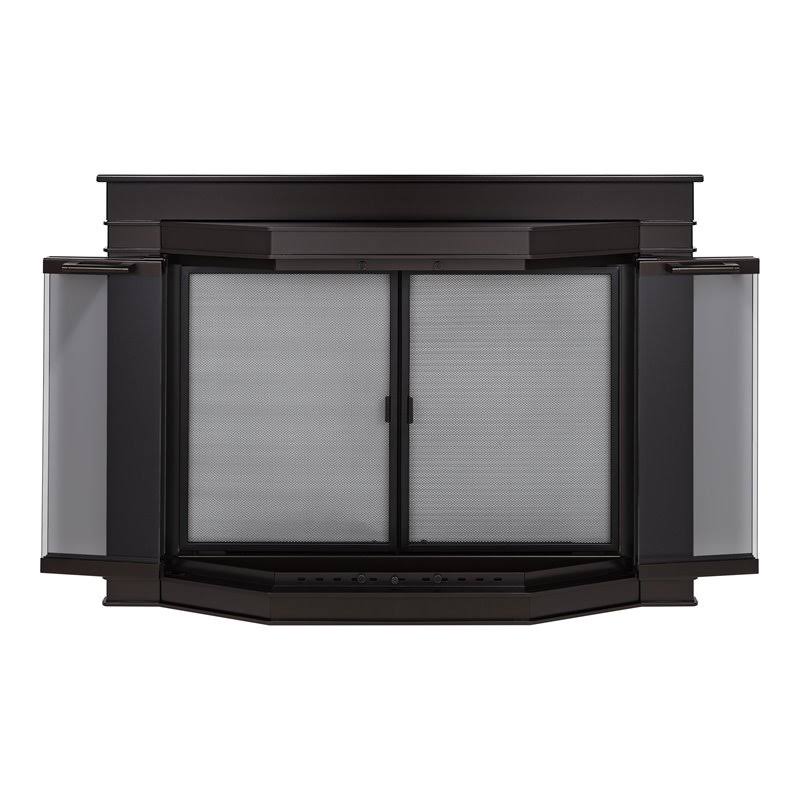 Oil Rubbed Bronze Large Fireplace Door I242363