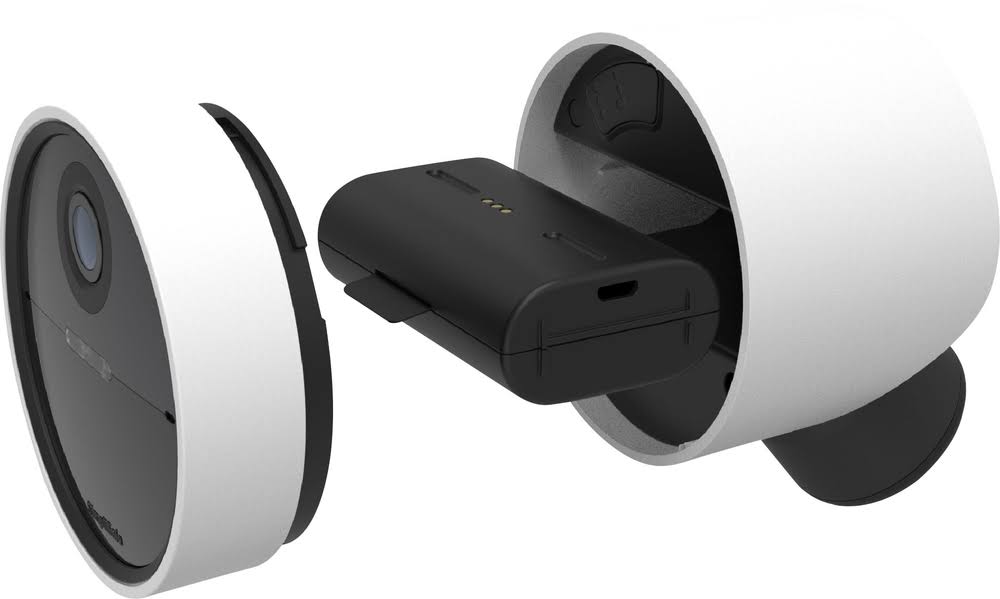 Wireless Outdoor Security Camera White C60578