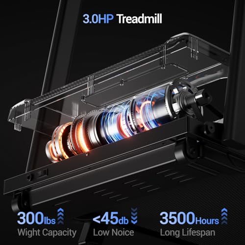 3-in-1 Foldable Treadmill with 14% Incline, 300 Lbs Weight Capacity W4482