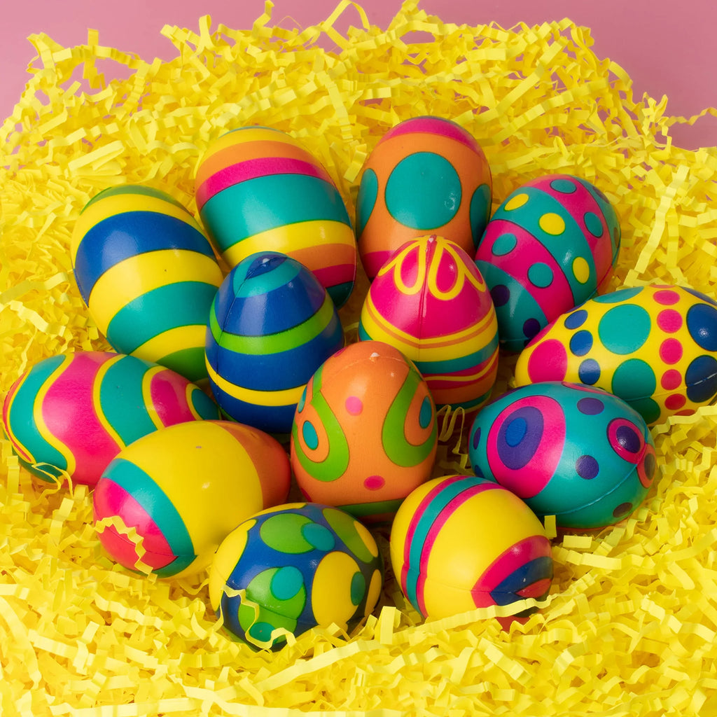 24 PCS Colorful Squishy Eggs M80827