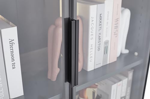 5 Shelves Metal Glass Display Cabinet C503997