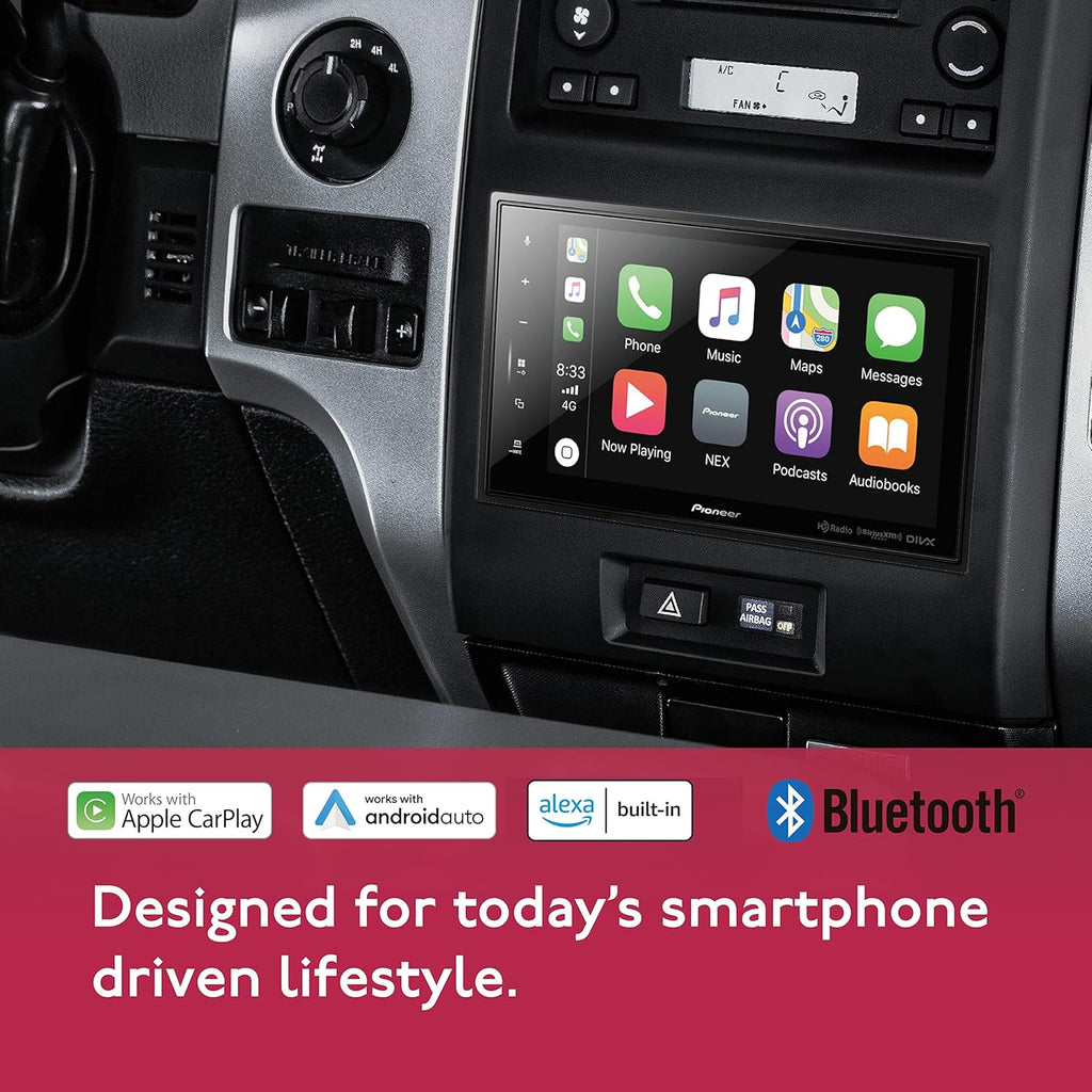 8-inch Digital Media Receiver Wireless Carplay Android Auto Bluetooth HD Radio G700491