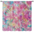 Tie Dye Blackout Curtains, 42 x 45 Inch O1221