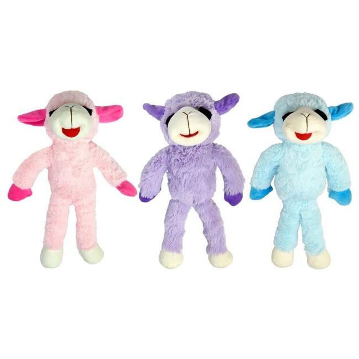 14 in. Floppy Lamb Chop Dog Toy E997456