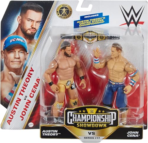 WWE Championship Showdown 2-Pack Action Figures & Accessory, Series #17, 6-inch F11770