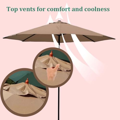Outdoor Umbrella Replacement Canopy Cover I759