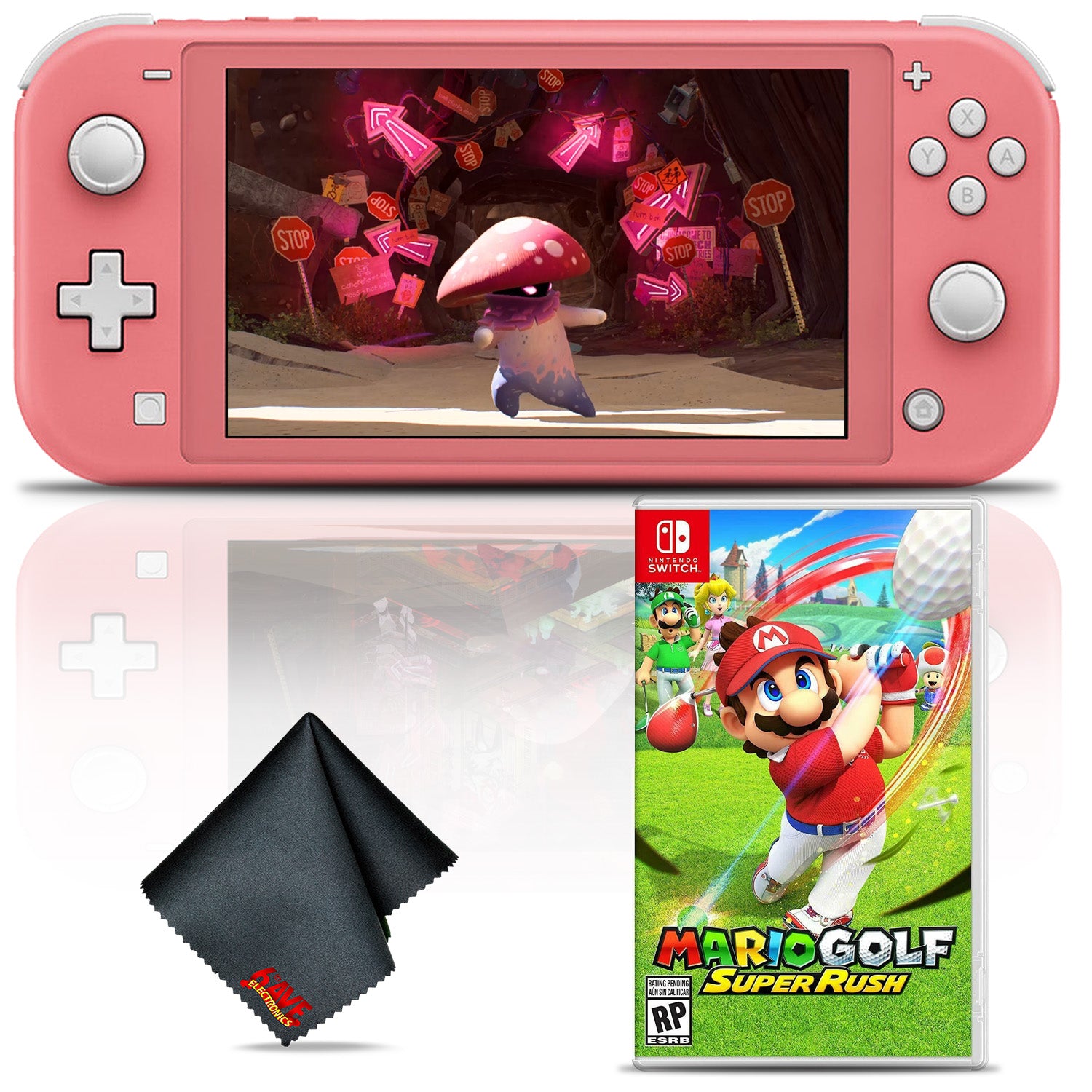 Coral Gaming Console Bundle with Mario Golf: Super Rush C9425