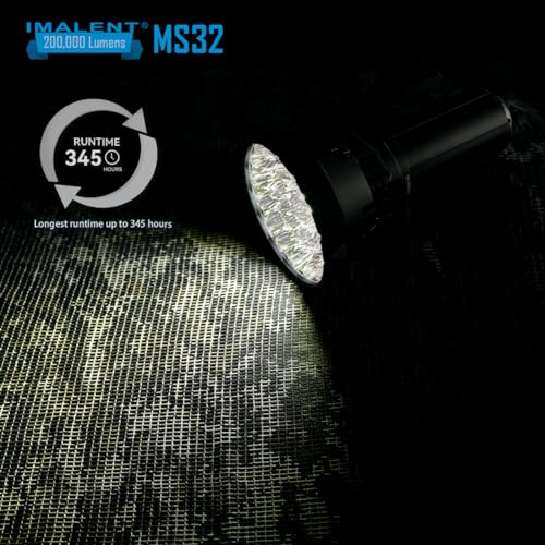 200,000 Lumens Rechargeable Flashlight O240