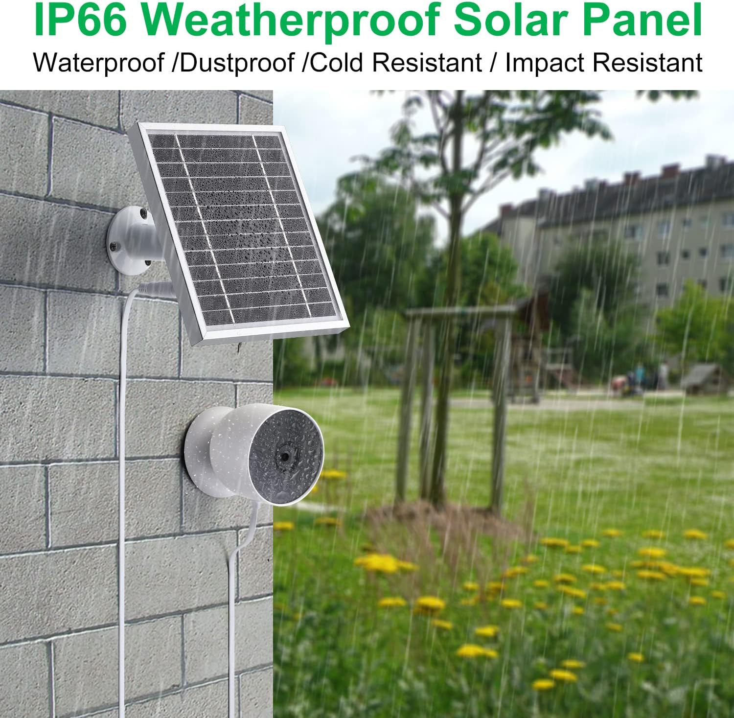 Silver Solar Panel for Nest Camera L711