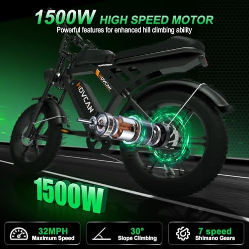 Electric Bike 20" Fat Tire Ebike 48V 20Ah Battery Hydraulic Disc Brake P786