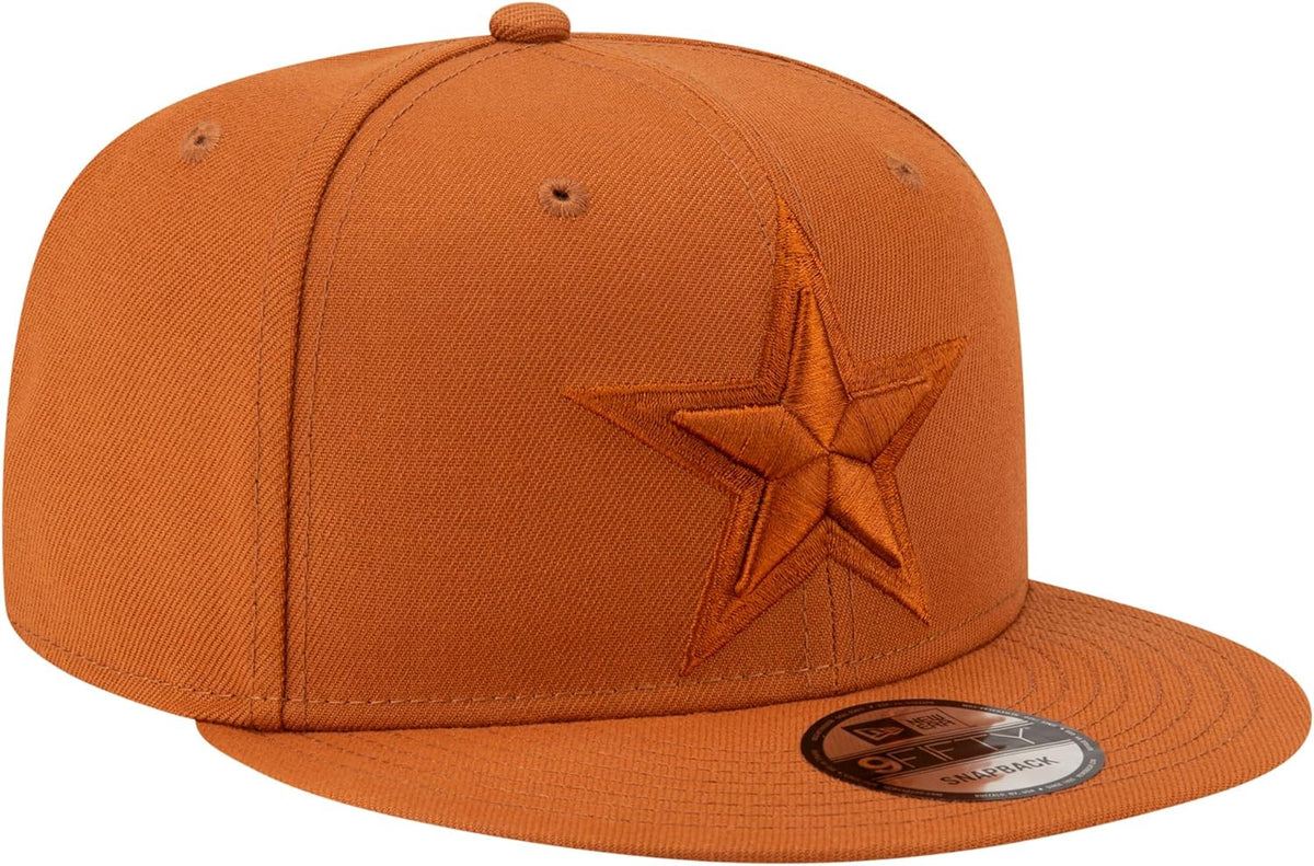 Brown Dallas Cowboys Snapback Hat S977636