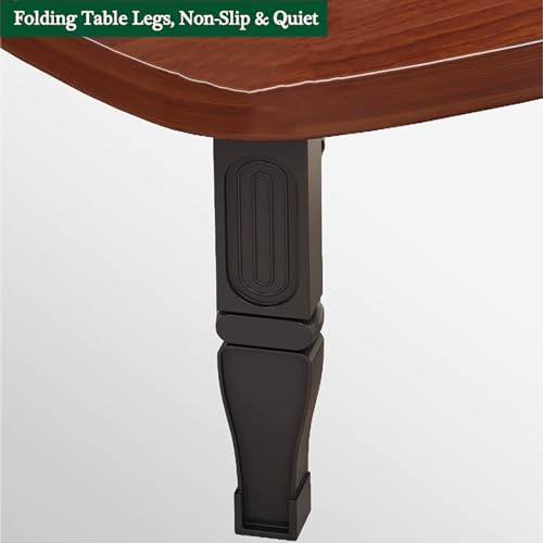 Square Wood Folding Floor Table C375706