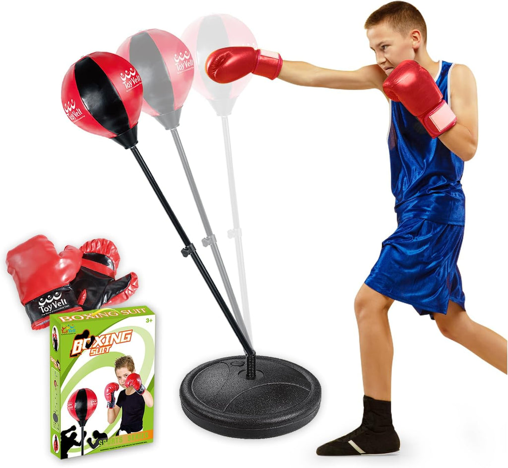 Adjustable Standing Punching Bag with Boxing Gloves Z820