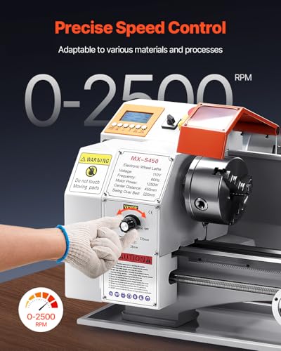 8.7 x 18 in Precision Metal Lathe J487