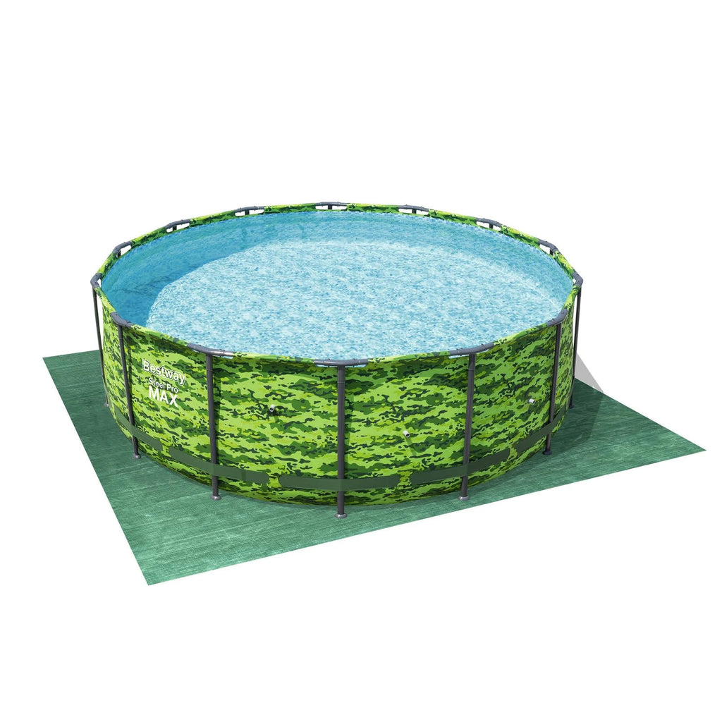 14 x 48 x 22 Camo Steel Pro Frame Above Ground Swimming Pool Set R33485