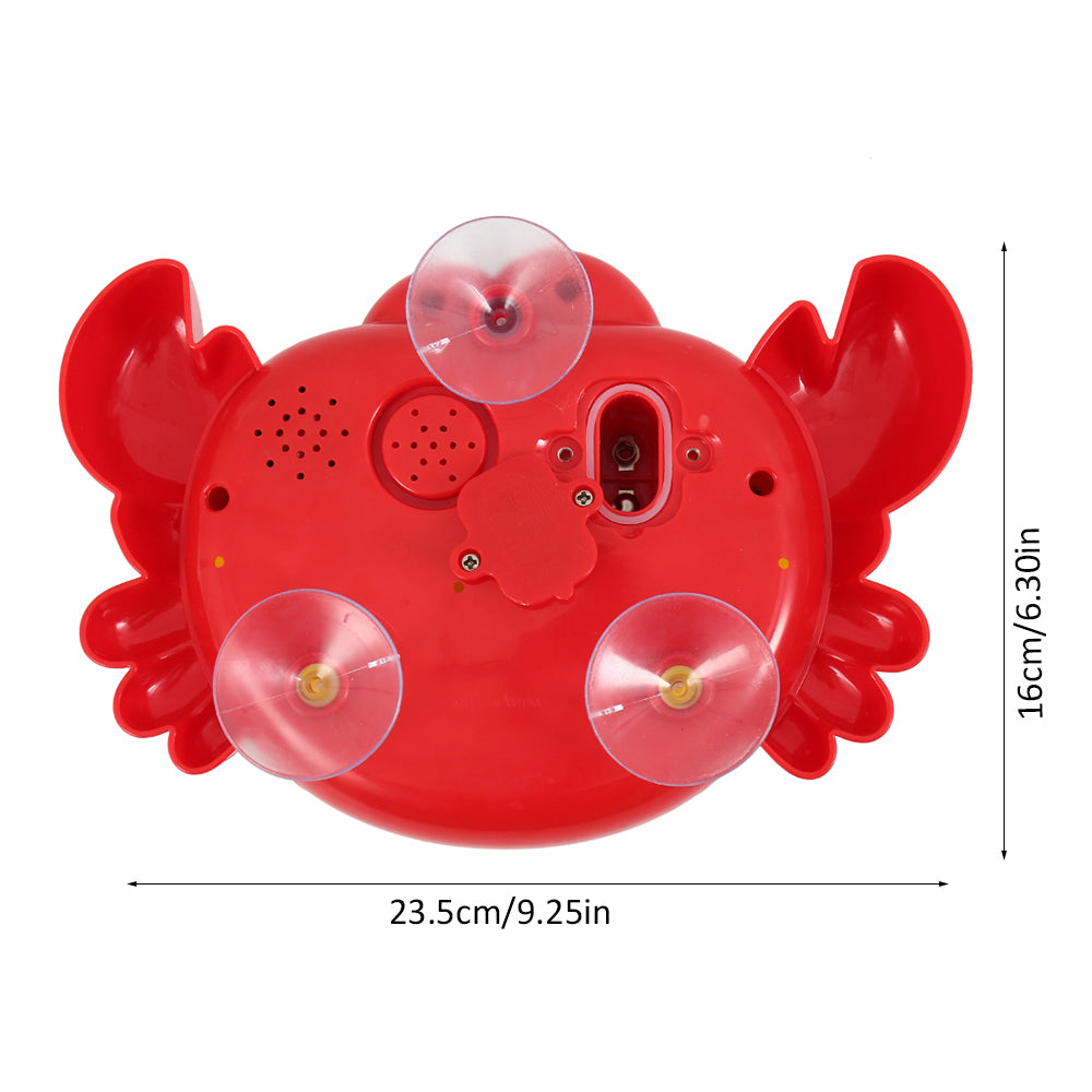 Red Crab Bubble Machine with Music M702091