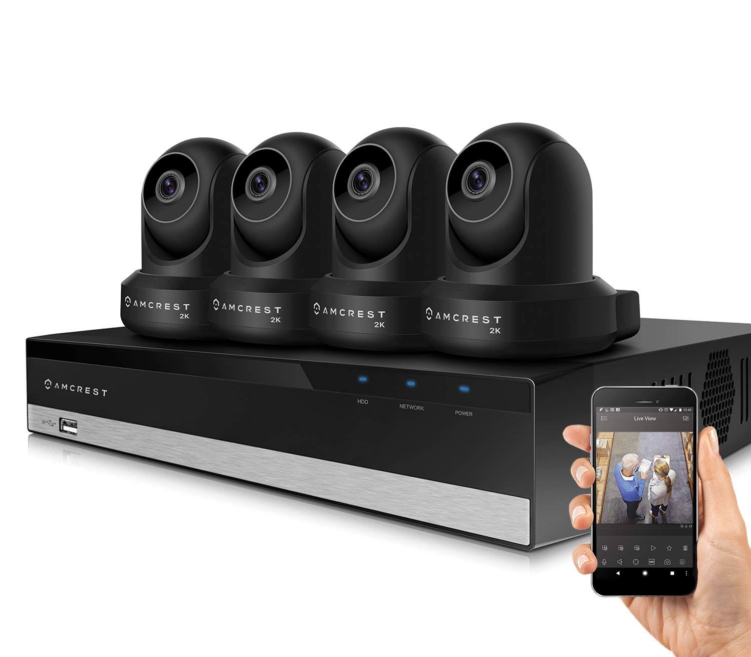 3MP Dome WiFi IP Security Camera System with 4K 8CH NVR T9101