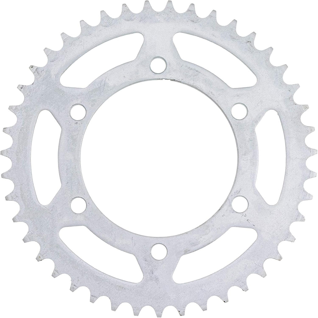 Drive Sprocket Chain Combo Front 14 Rear 43 Tooth 520NZ Standard 106 Links Pack of 2 H8797