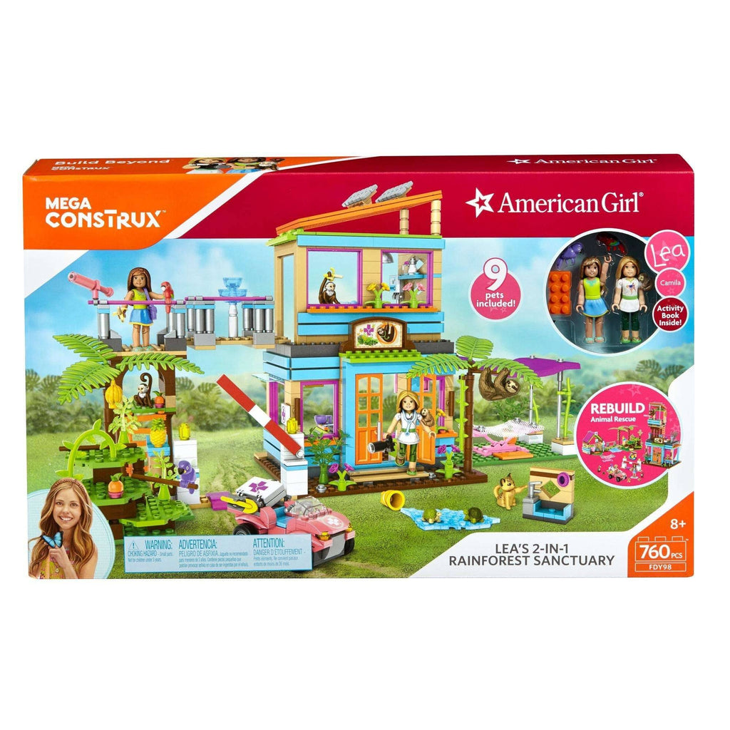 2-in-1 Rainforest Sanctuary Building Set F2672