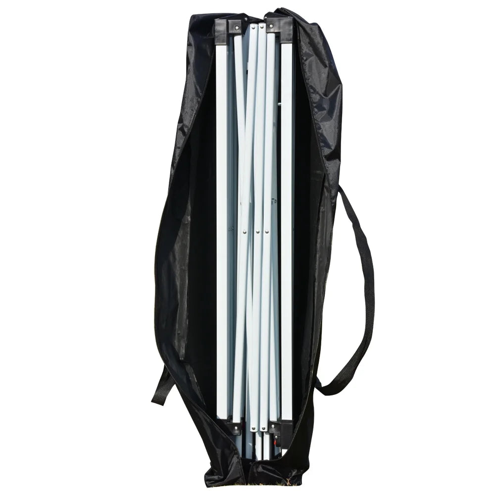 White Pop up Canopy Tent with Carry Bag P424