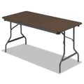 Walnut Wood Laminate Folding Table G659