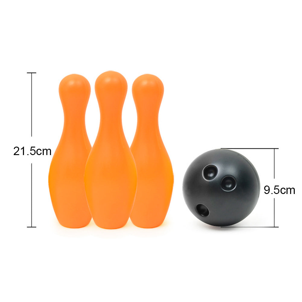 Colorful Bowling Pins Balls Indoor Puzzle Game Kids Educational Toy L735282