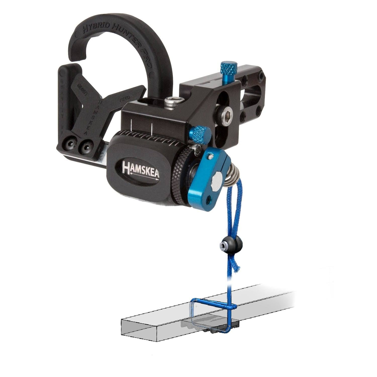 Blue RH Hybrid Hunter Rest Q505