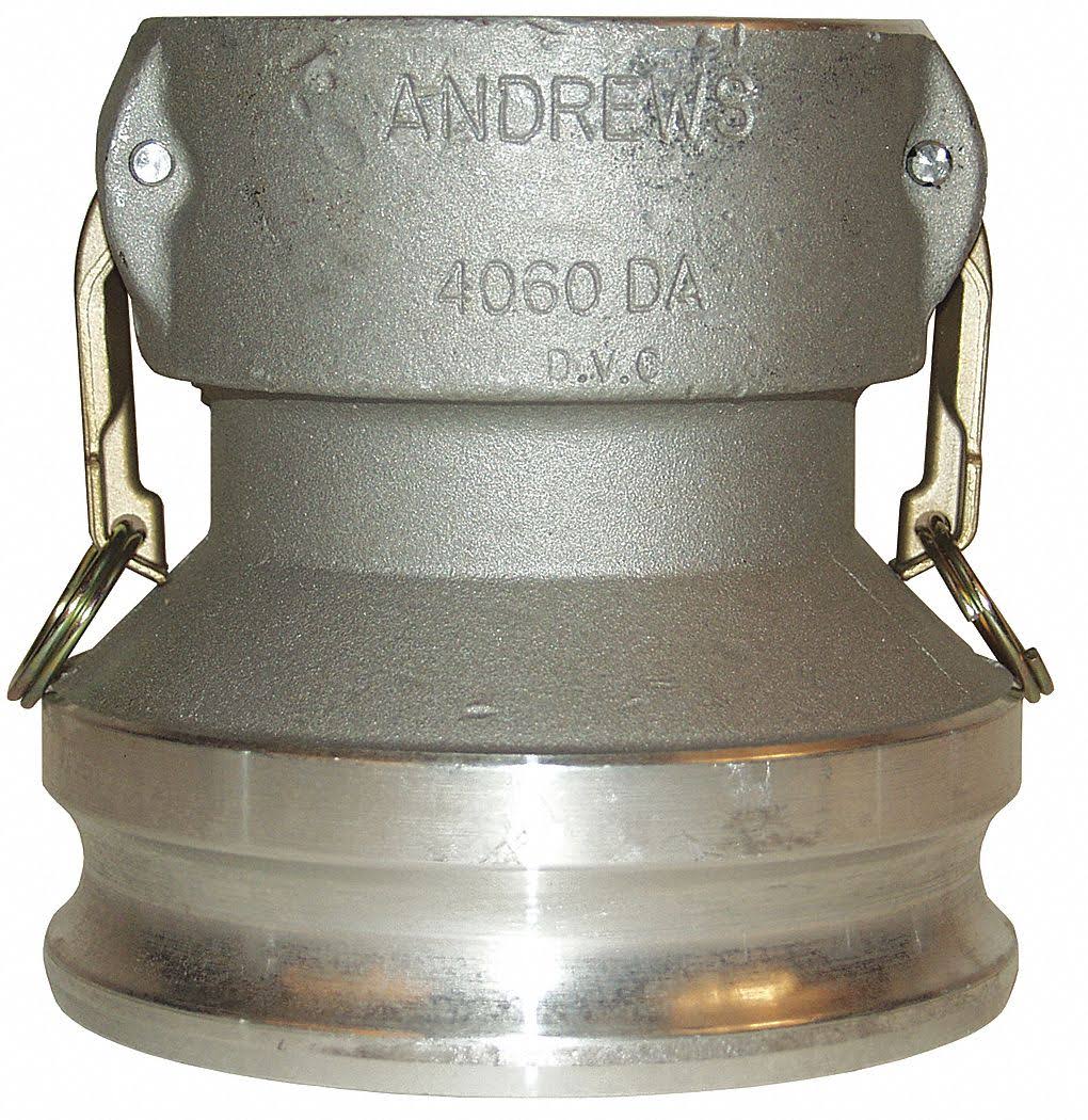 Cam and Groove Adapter, Aluminum, 2 in Socket F727