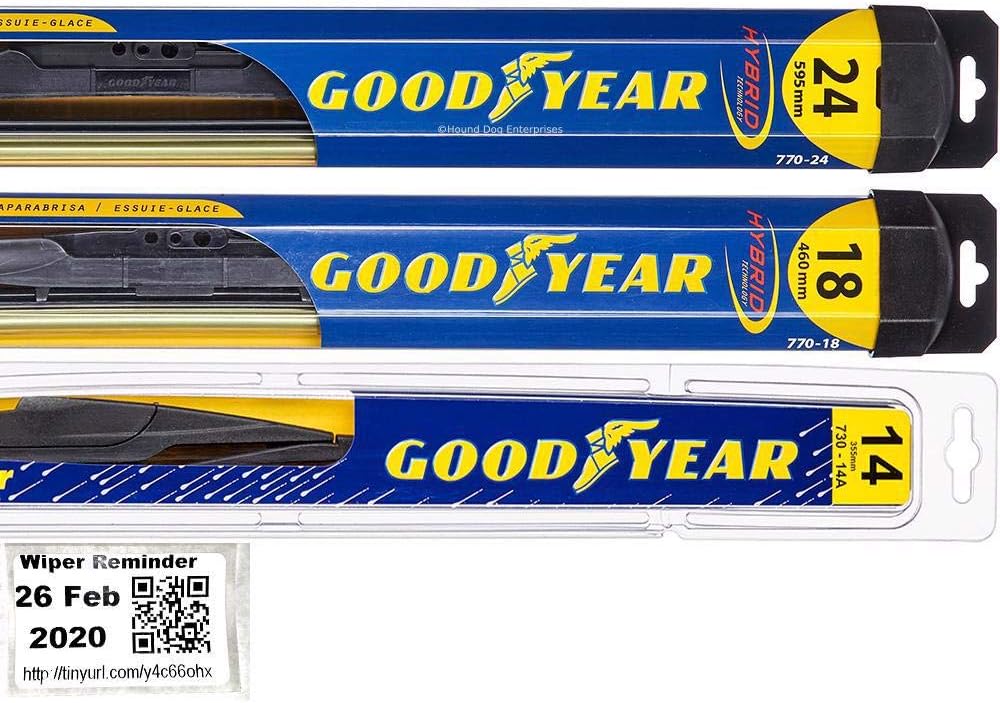 Windshield Wiper Blade Set Pack of 2 Z56176