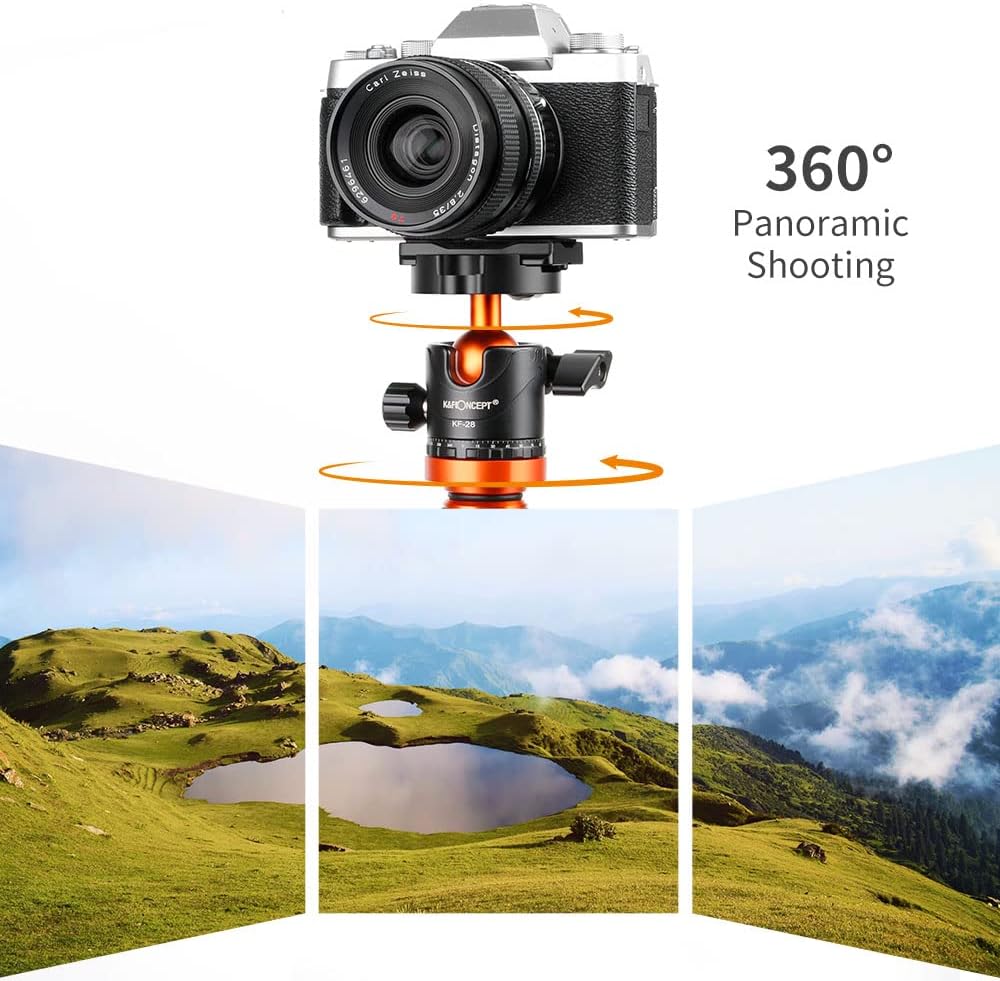62'' Aluminum Tripod with 360 Panorama Ball Head P760