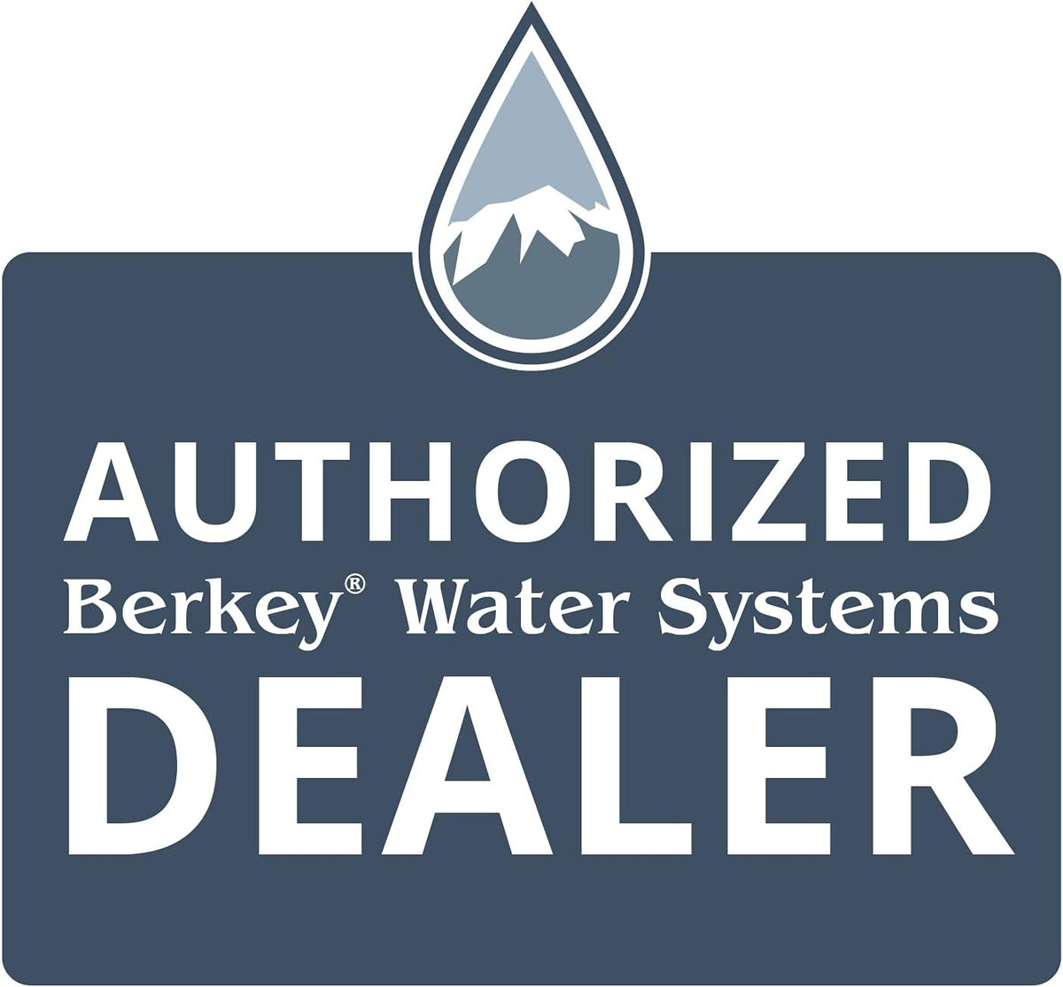 Gravity-Fed Water Filter with 2 Black Berkey Purification Elements S656