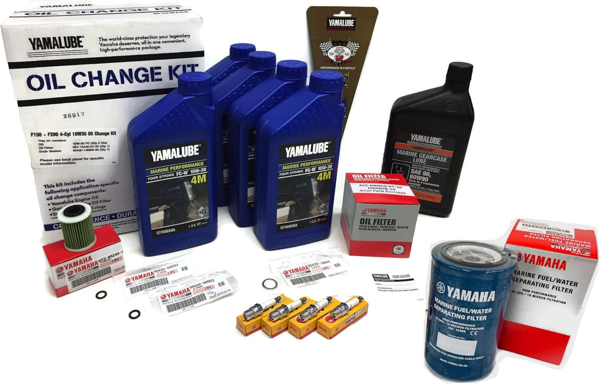 YAMAHA F200XB Oil Change Maintenance Kit L26684