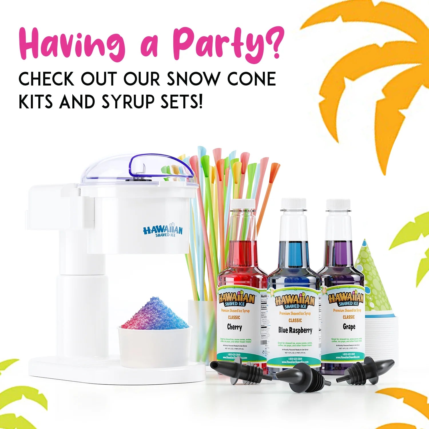 Electric Snow Cone Machine B595