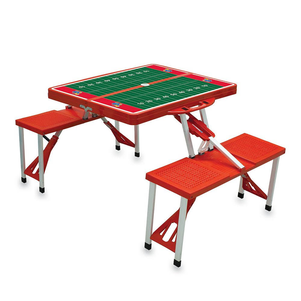 Red Folding Picnic Table N854