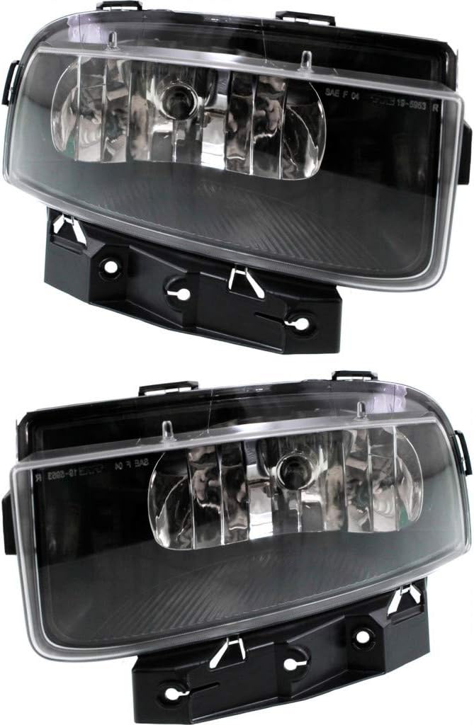 Fog Light Pair for Chevy Corvette 2005-2013 V823234